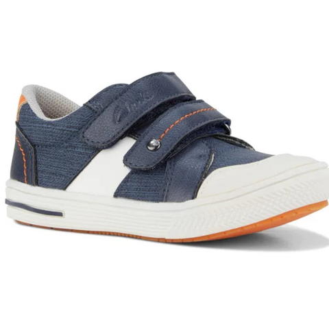 CLARKS JUNIOR IN NAVY