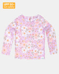 Toshi Swim Baby Rashie L/S Classic - Current /Dahlia