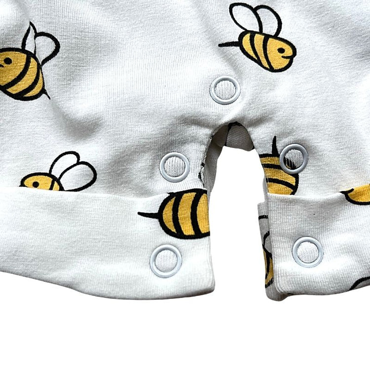 ArthurAve Unisex Soft Bee overalls