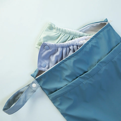 ALL4ELLA Large recycled wet bag – Blue