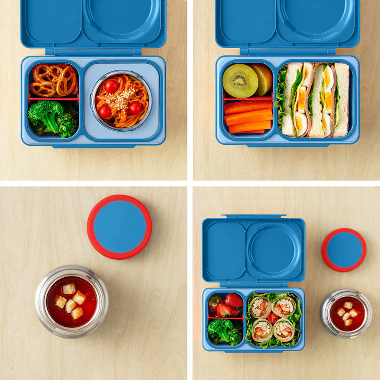 OmieBox UP Hot & Cold Bento Box- Cosmic Blue