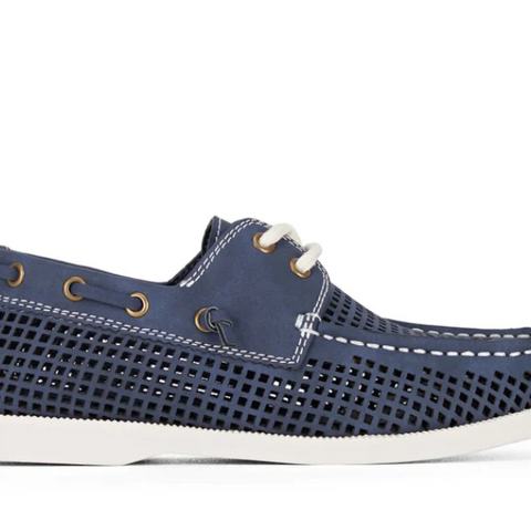 CLARKS ADRIAN IN NAVY (SIZE AU 12-4)