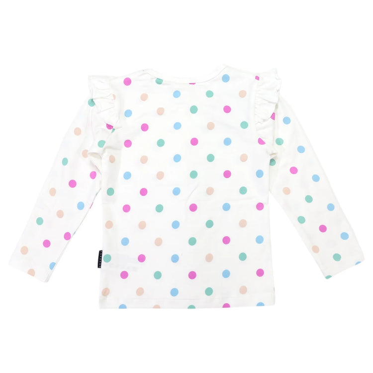 KORANGO Polkadot Tee Cream