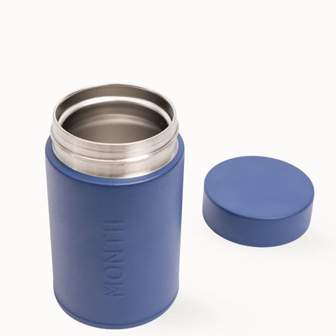 MontiiCo Insulated Snack Pot -Navy