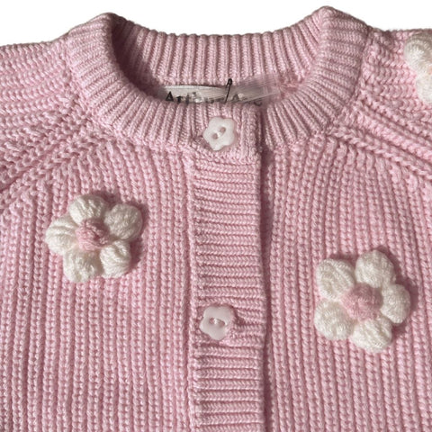 ArthurAve Delicate Pink Flower Cardigan