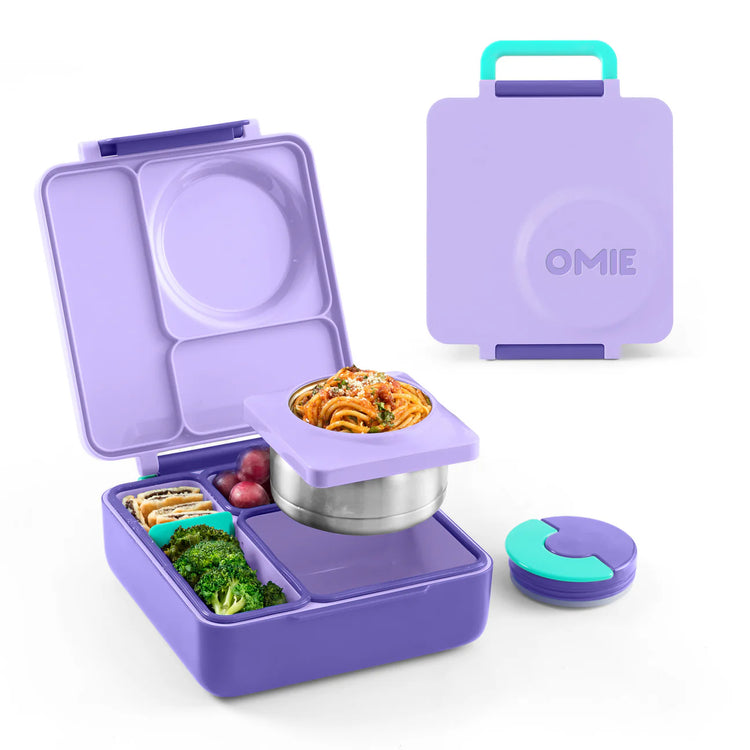 OmieBox Hot & Cold Bento Box - Purple Plum