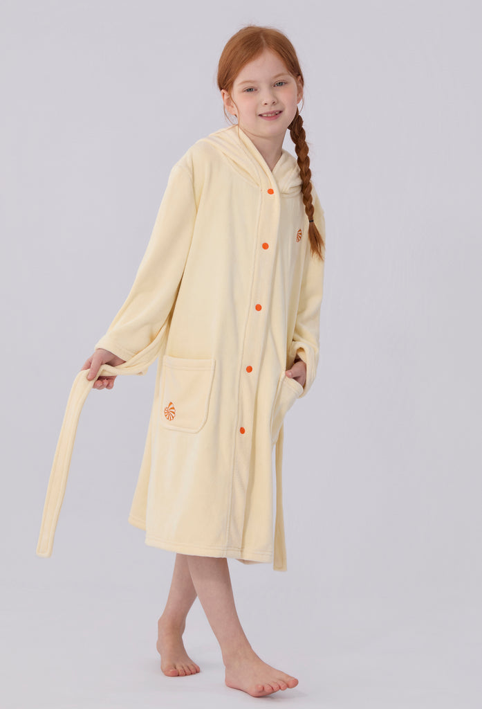 Seasnail  Bathrobe- Ivory