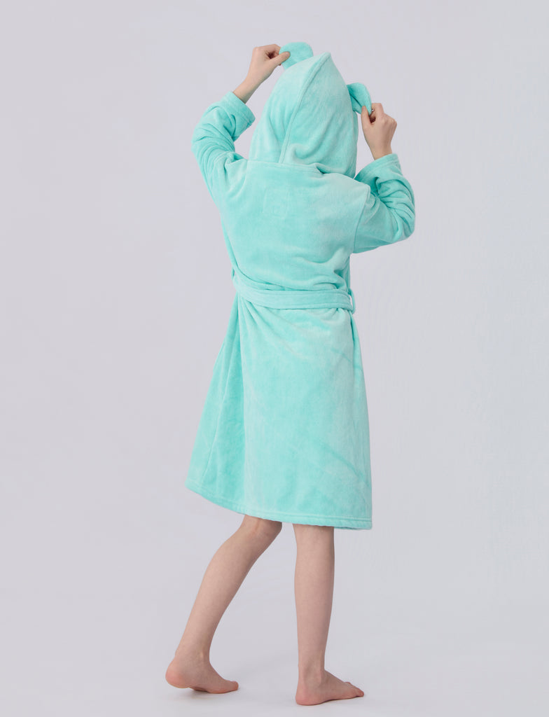 Seasnail  Bathrobe- Seafoam Green