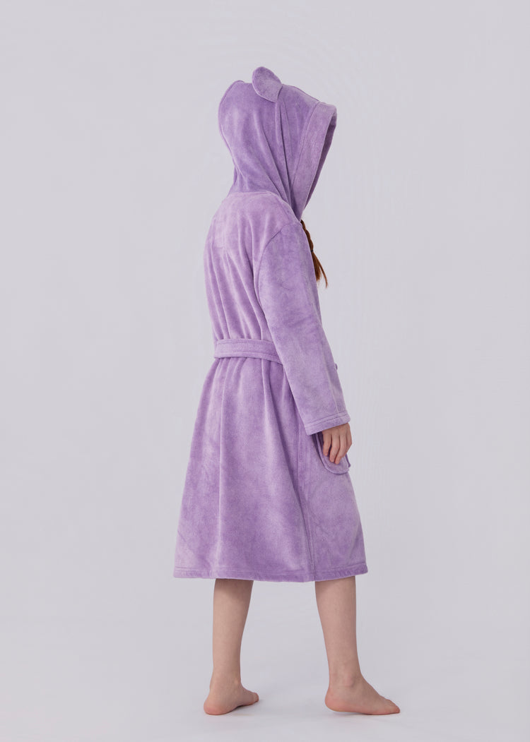 Seasnail Bathrobe-Lavender