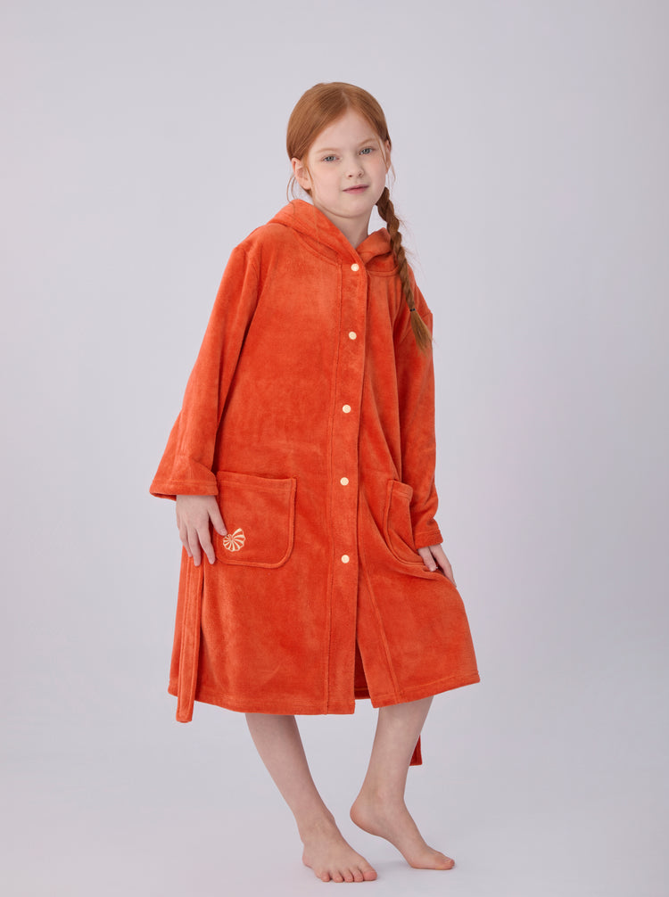 Seasnail  Bathrobe- Vermilion