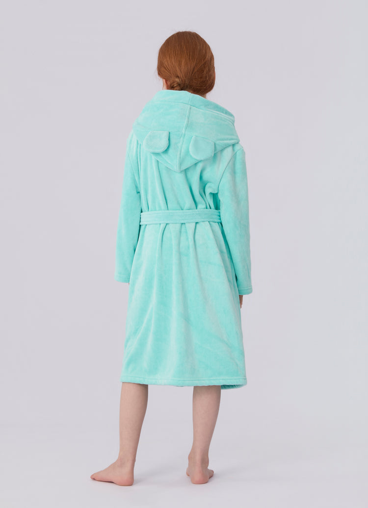 Seasnail  Bathrobe- Seafoam Green