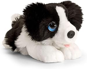 KEEL TOYS Signature Cuddle Border Collie (Med) 32cm