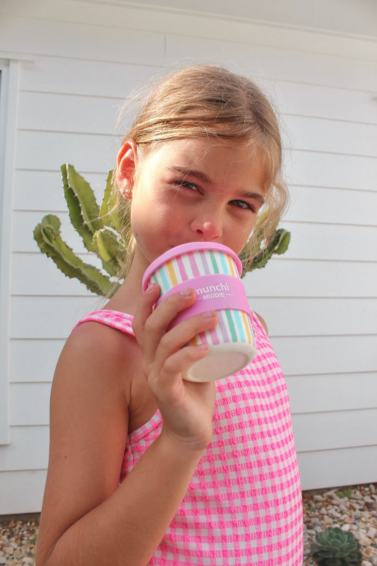 Munchi Chino Calypso Middie Cup - Straw Included