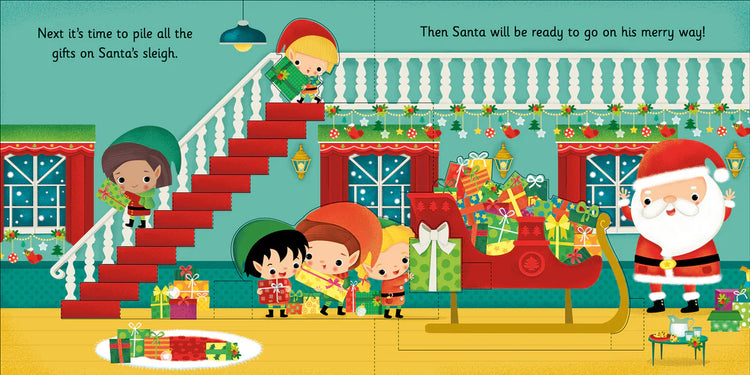 Pop-Up Book - Let's Help Santa
