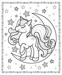 Markerific - Activity Folder - Unicorn Wishes