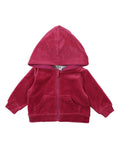 Bebe Size 0  Lucie Velour Zip Hoodie and Lucie Velour Track Pant