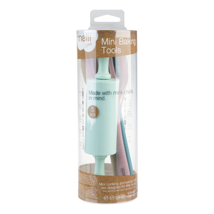 MELII LUXE 5 PIECE MINI BAKING TOOL SET - ASST. COLOURS