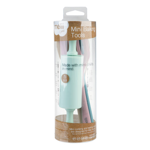 MELII LUXE 5 PIECE MINI BAKING TOOL SET - ASST. COLOURS