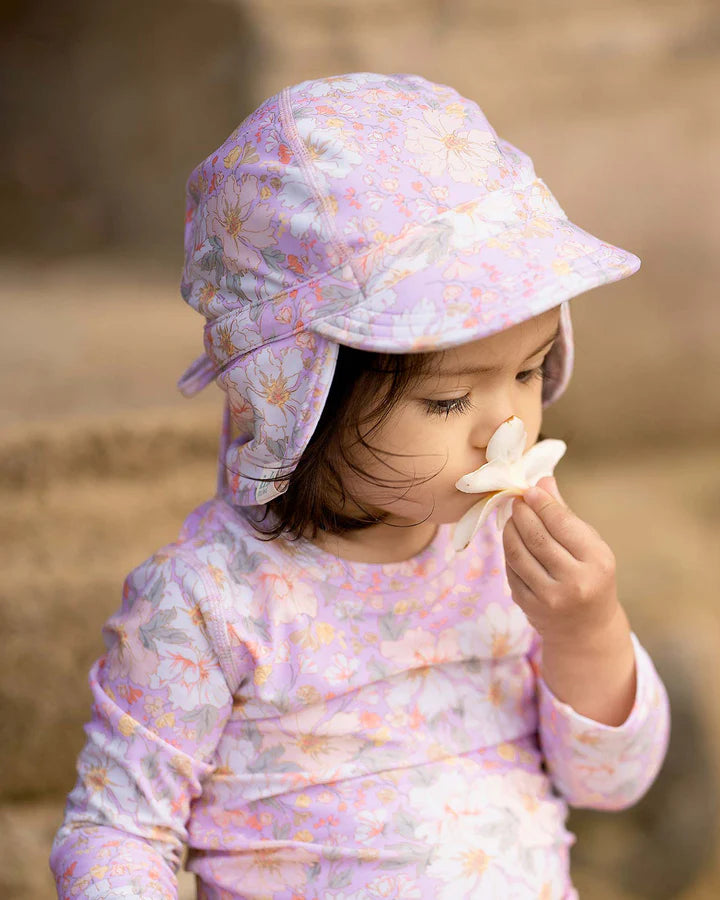 Toshi Swim Baby Onesie L/S Classic - Dahlia
