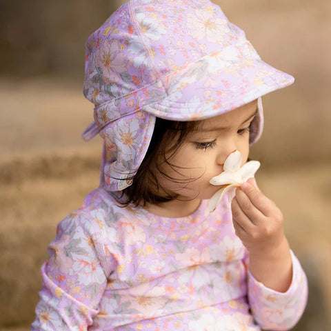 Toshi Swim Baby Onesie L/S Classic - Dahlia