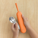 OMIE OMIEBOX UP STAINLESS STEEL 3 PIECE UTENSIL SET- Sunny