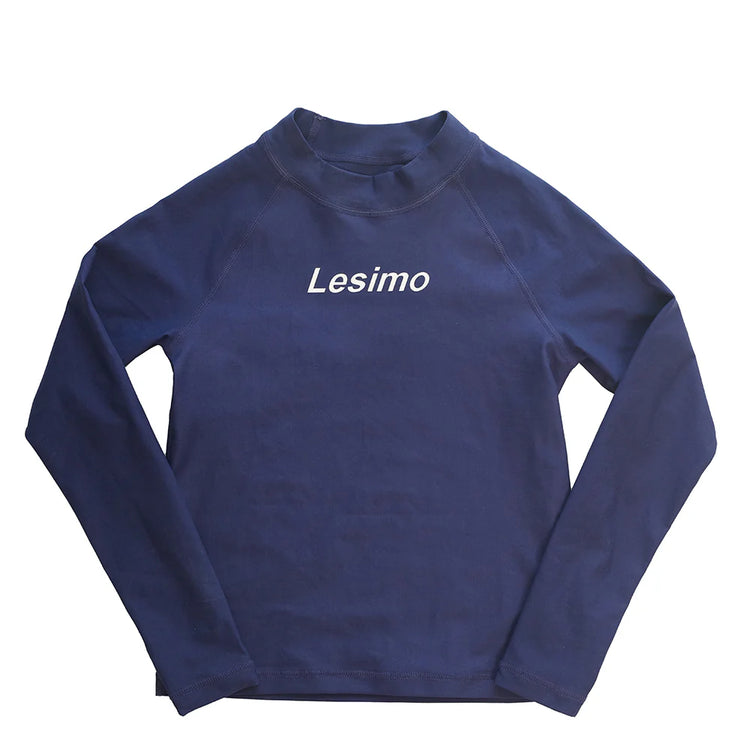 Lesimo Boys Long Sleeve Training Rash Top - Navy