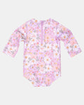 Toshi Swim Baby Onesie L/S Classic - Dahlia