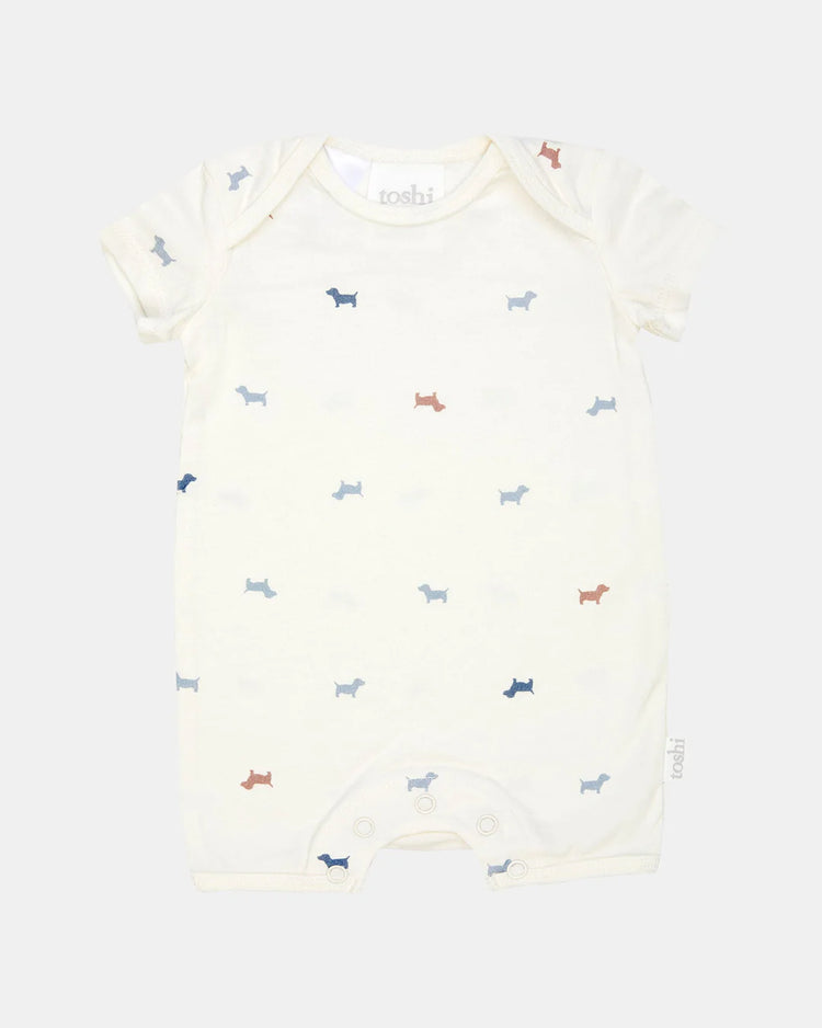 Toshi Onesie S/S Classic - Puppy