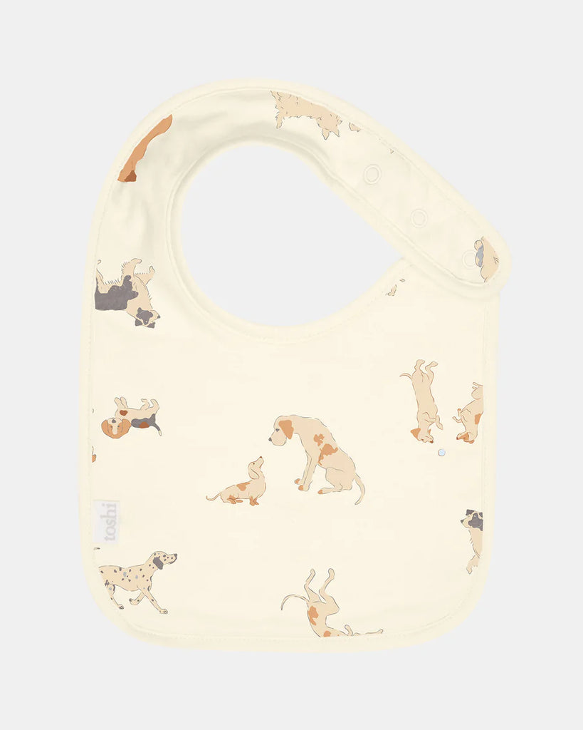 Toshi Baby Bib Classic Puppy Love