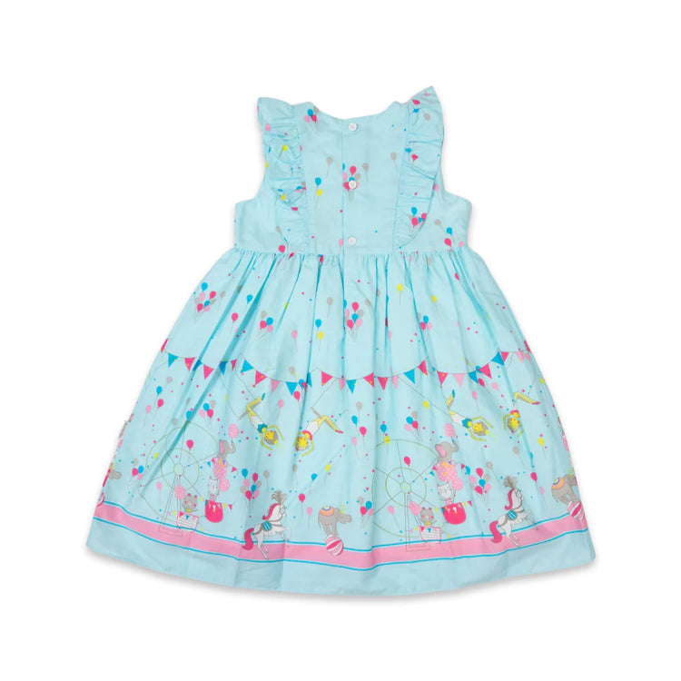 KorangoCircus Frill Dress-Blue