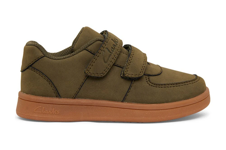 CLARKS DIEGO IN KHAKI (SIZE 22-32)