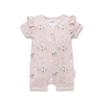 Aster&Oak CAROUSEL PONIES  ZIP ROMPER