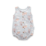 Aster&Oak FLYING FRIENDS  BUBBLE ROMPER
