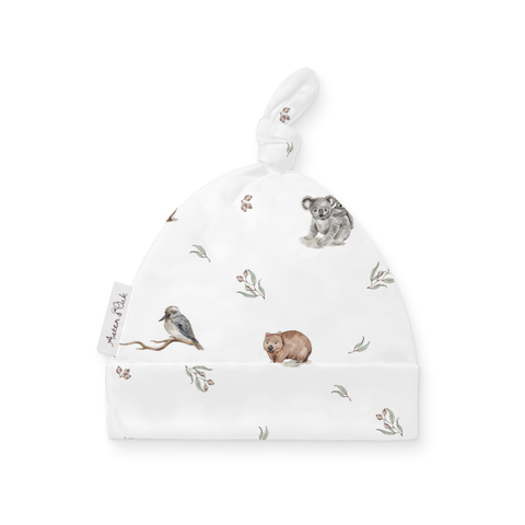 Aster&oak NATIVE ANIMALS  KNOT HAT
