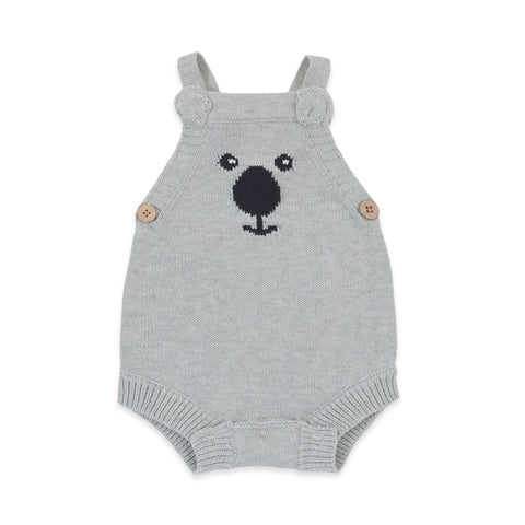Aster&Oak GREY KOALA KNIT  ROMPER
