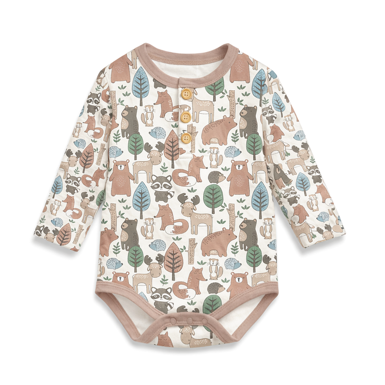 Aster&Oak NOAH WOODLAND ONESIE