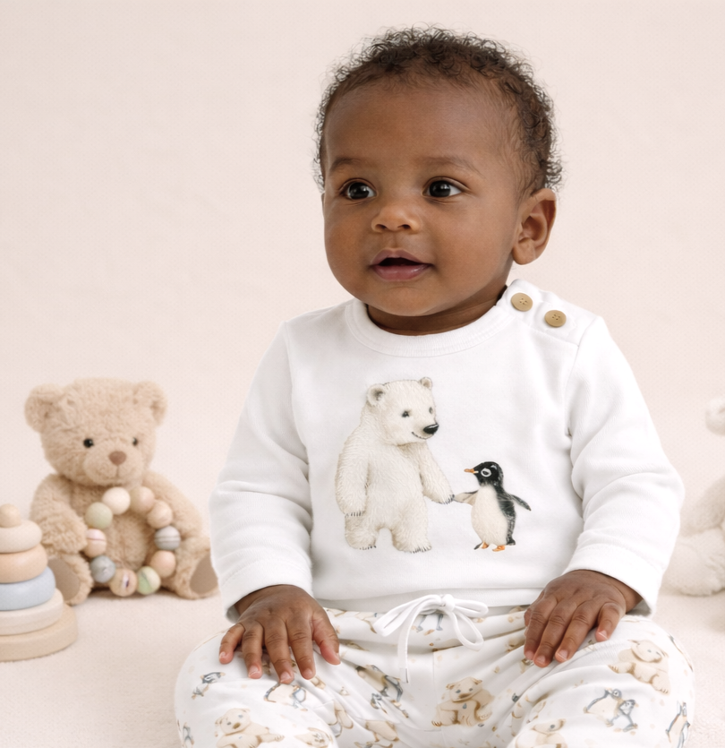 Aster&Oak POLAR FRIENDS  HAREM PANTS