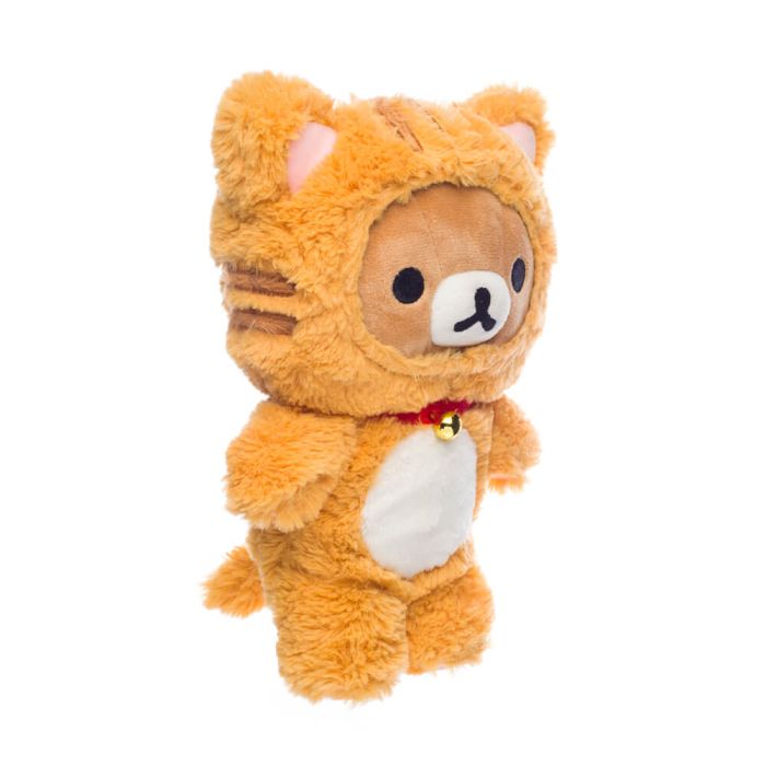 SOFT TOY: RILAKKUMA SITTING TIGER SMALL 23CM