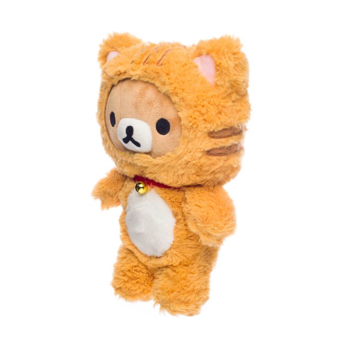 SOFT TOY: RILAKKUMA SITTING TIGER SMALL 23CM