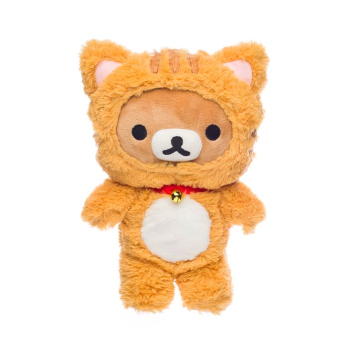 SOFT TOY: RILAKKUMA SITTING TIGER SMALL 23CM