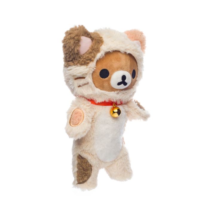 SOFT TOY: RILAKKUMA HUGGABLE CAT SMALL 23CM