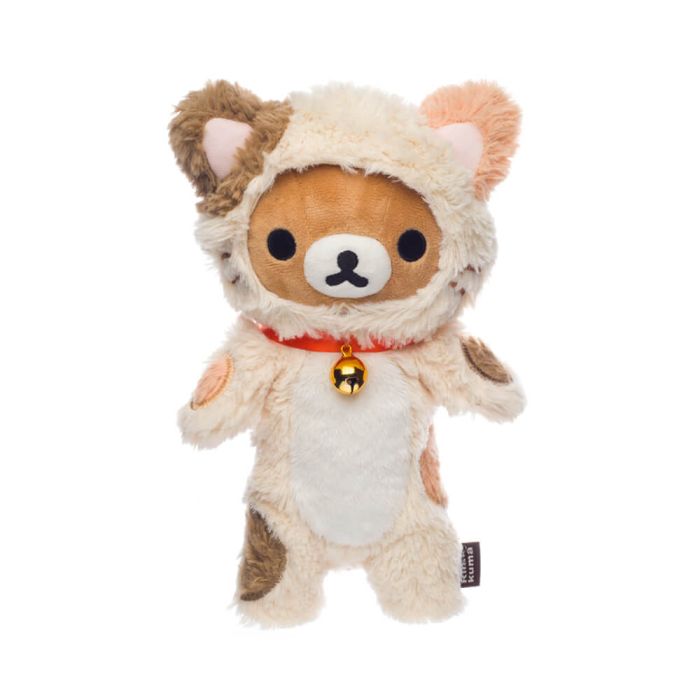 SOFT TOY: RILAKKUMA HUGGABLE CAT SMALL 23CM