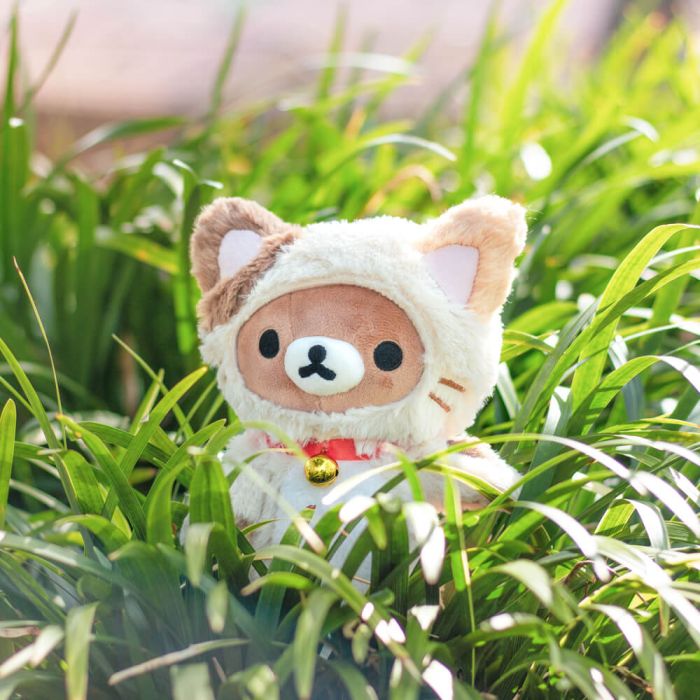 SOFT TOY: RILAKKUMA HUGGABLE CAT SMALL 23CM