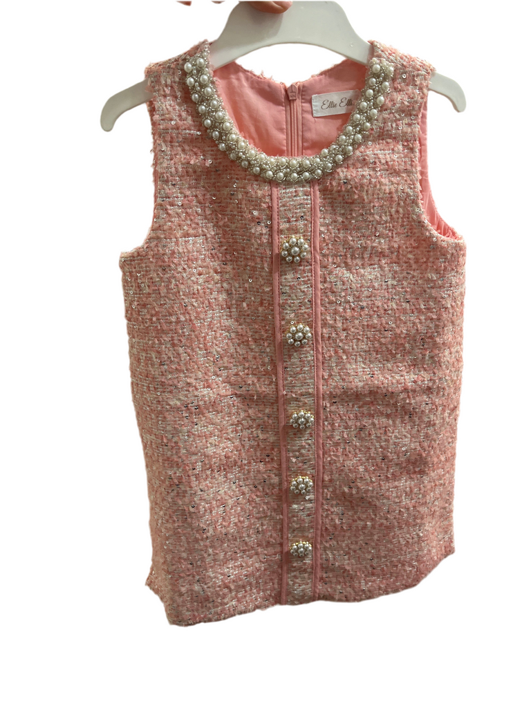 Ellie Ellie Pink Gabrielle Dress