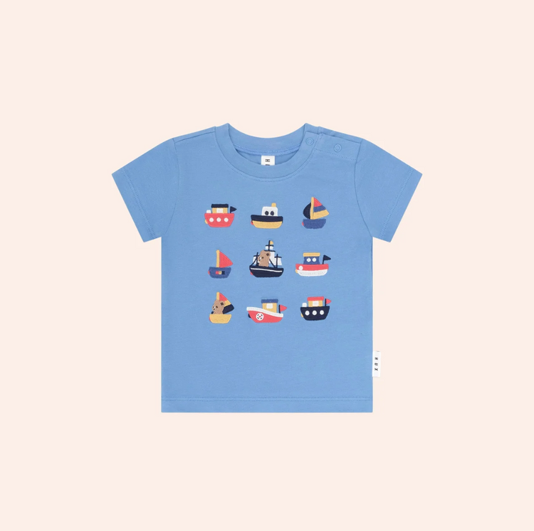 Huxbaby Boat 9 Emb Tee