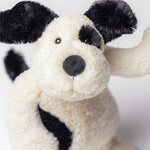Jellycat Bashful Black & Cream Puppy (Med)