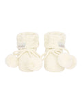 Toshi Organic Booties Yummy  Cream