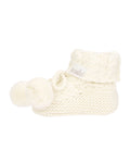 Toshi Organic Booties Yummy  Cream