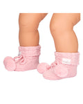 Toshi Organic Booties Yummy  Misty Rose