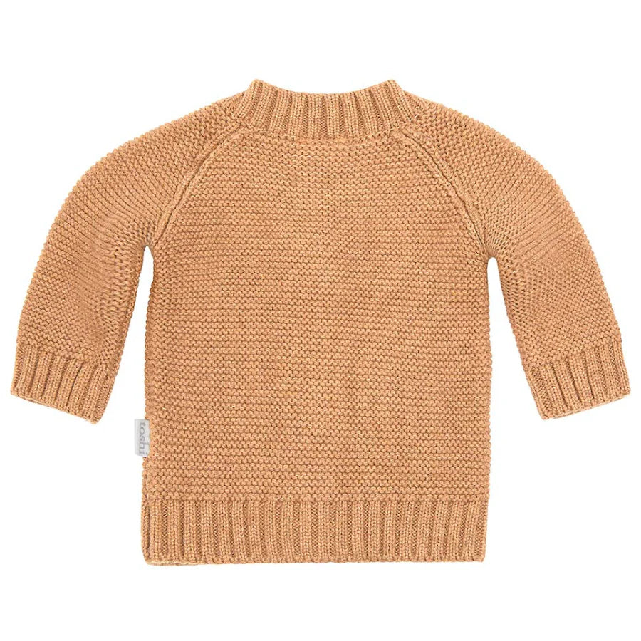 Toshi  Organic Cardigan Andy Pecan